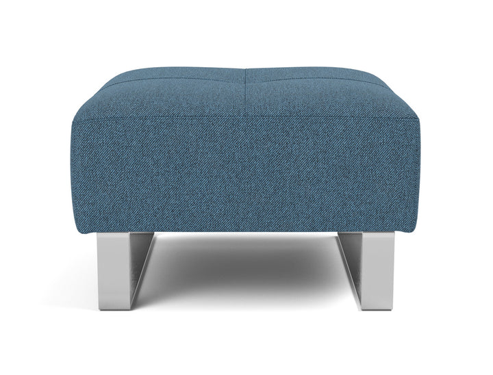 Taburet otoman Supremax/Cassius D.E.L. 65x65cm, tesatura la alegere #material_302-weda-blue