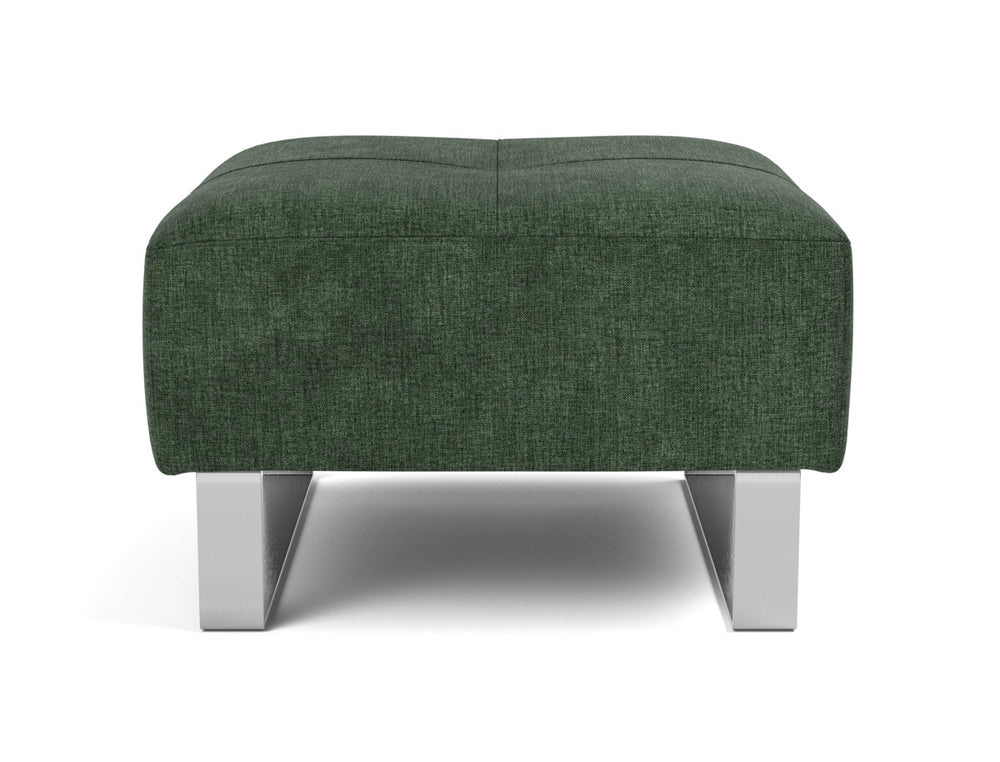 Taburet otoman Supremax/Cassius D.E.L. 65x65cm, tesatura la alegere #material_281-avella-pine-green