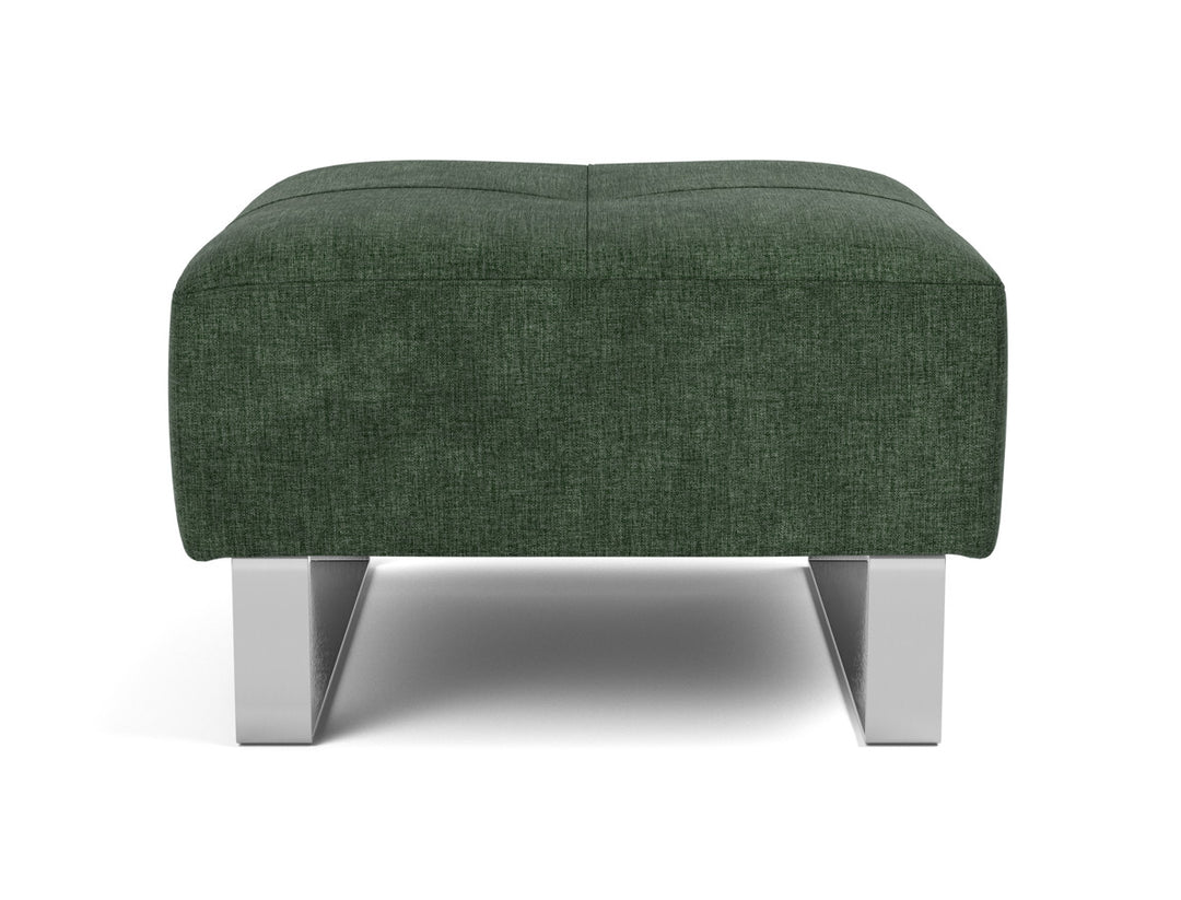 Taburet otoman Supremax/Cassius D.E.L. 65x65cm, tesatura la alegere #material_281-avella-pine-green