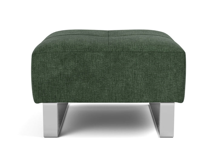 Taburet otoman Supremax/Cassius D.E.L. 65x65cm, tesatura la alegere #material_281-avella-pine-green