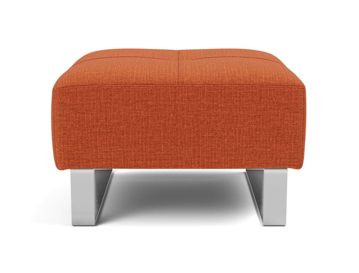 Taburet otoman Supremax/Cassius D.E.L. 65x65cm, tesatura la alegere #material_412-esina-rust-orange