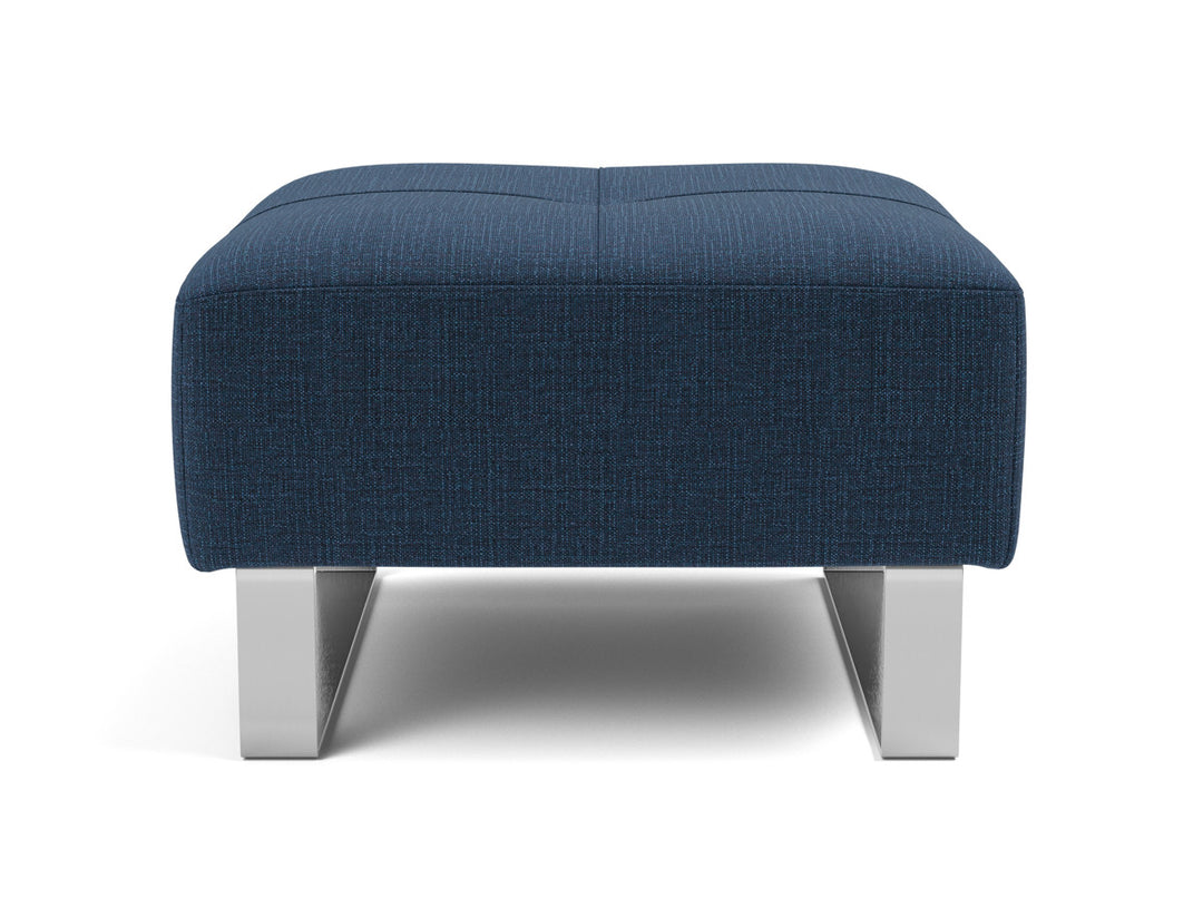 Taburet otoman Supremax/Cassius D.E.L. 65x65cm, tesatura la alegere #material_414-esina-indigo-blue