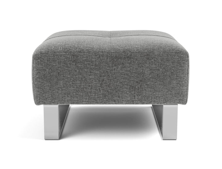Taburet otoman Supremax/Cassius D.E.L. 65x65cm, tesatura la alegere #material_563-twist-charcoal