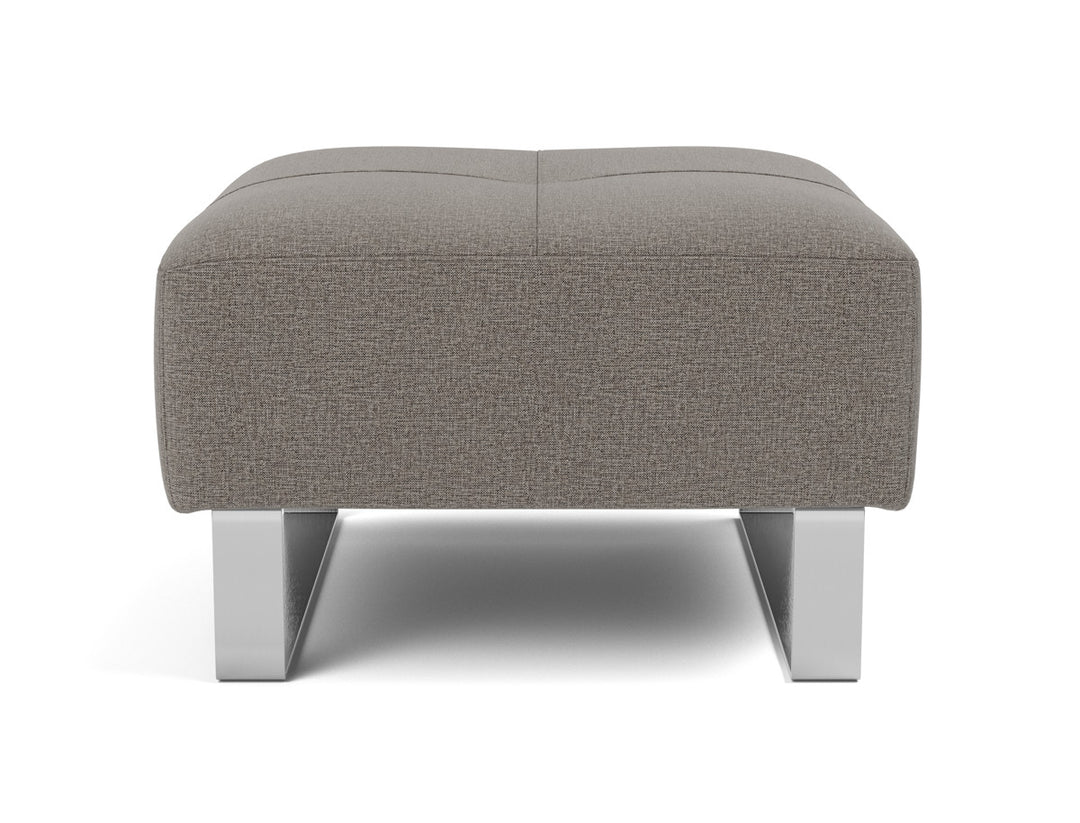Taburet otoman Supremax/Cassius D.E.L. 65x65cm, tesatura la alegere #material_521-mixed-dance-grey