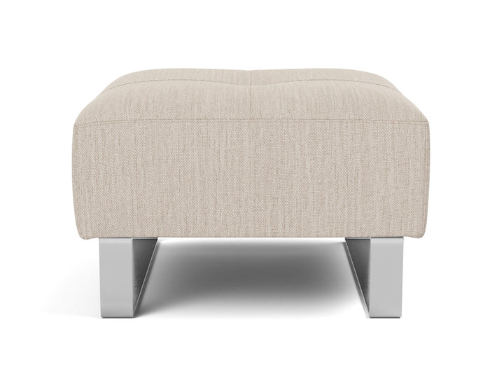 Taburet otoman Supremax/Cassius D.E.L. 65x65cm, tesatura la alegere #material_612-blida-sand-grey