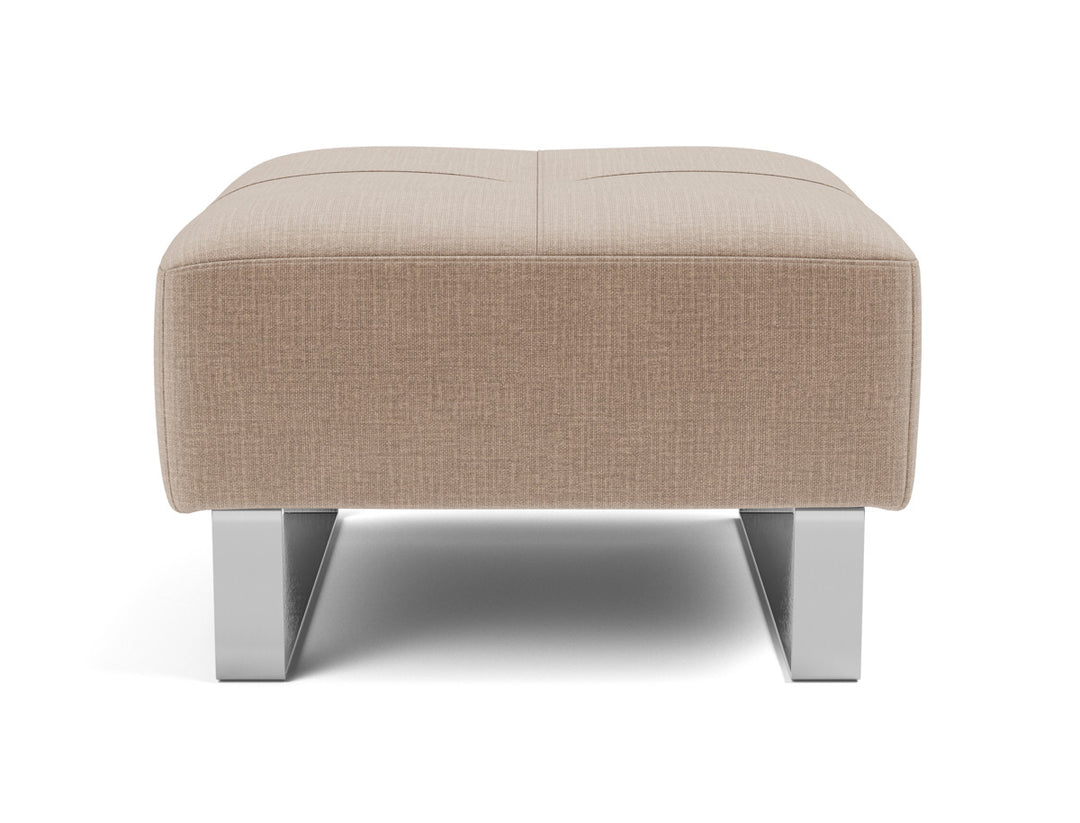 Taburet otoman Supremax/Cassius D.E.L. 65x65cm, tesatura la alegere #material_417-esina-mocha
