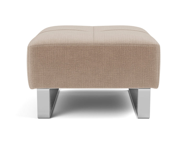Taburet otoman Supremax/Cassius D.E.L. 65x65cm, tesatura la alegere #material_417-esina-mocha