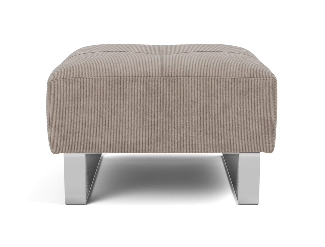 Taburet otoman Supremax/Cassius D.E.L. 65x65cm, tesatura la alegere #material_318-cordufine-beige