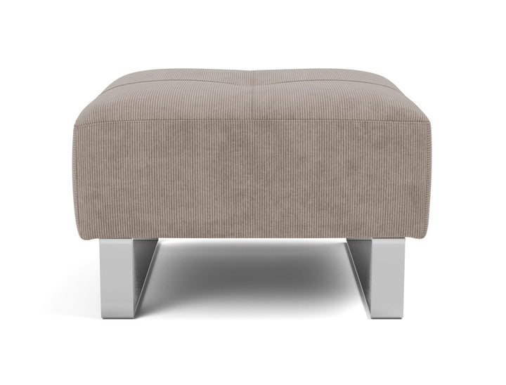 Taburet otoman Supremax/Cassius D.E.L. 65x65cm, tesatura la alegere #material_318-cordufine-beige