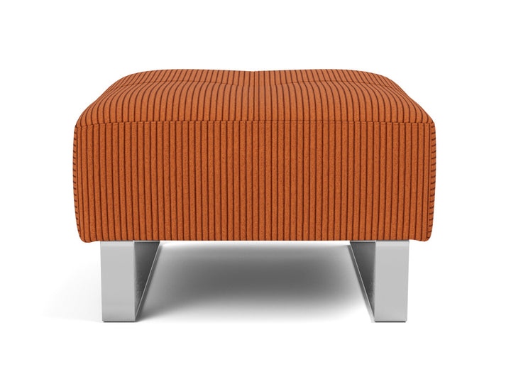 Taburet otoman Supremax/Cassius D.E.L. 65x65cm, tesatura la alegere #material_595-corduroy-burnt-orange