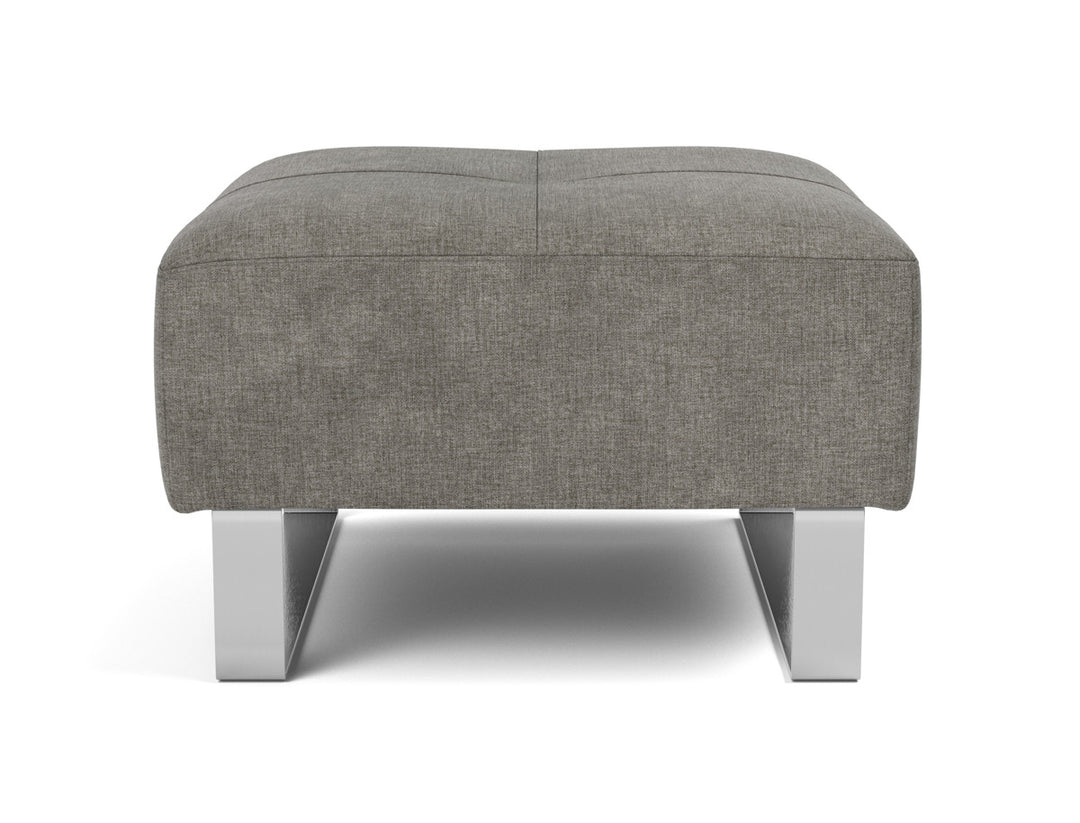 Taburet otoman Supremax/Cassius D.E.L. 65x65cm, tesatura la alegere #material_282-avella-warm-grey