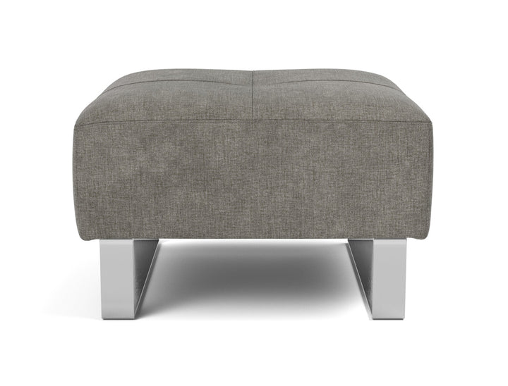 Taburet otoman Supremax/Cassius D.E.L. 65x65cm, tesatura la alegere #material_282-avella-warm-grey