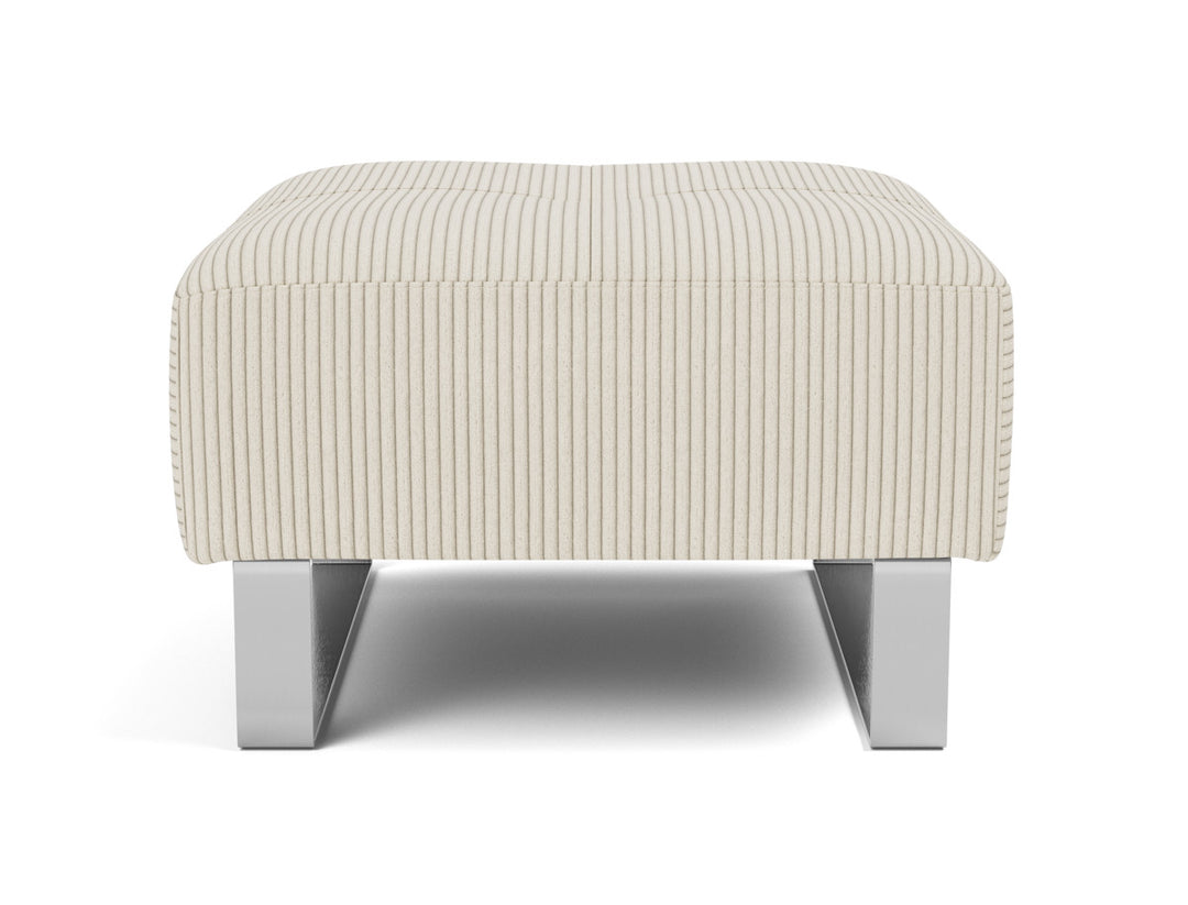 Taburet otoman Supremax/Cassius D.E.L. 65x65cm, tesatura la alegere #material_594-corduroy-ivory