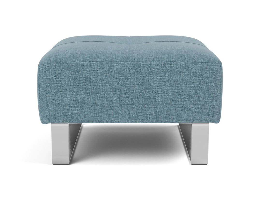 Taburet otoman Supremax/Cassius D.E.L. 65x65cm, tesatura la alegere #material_525-mixed-dance-light-blue