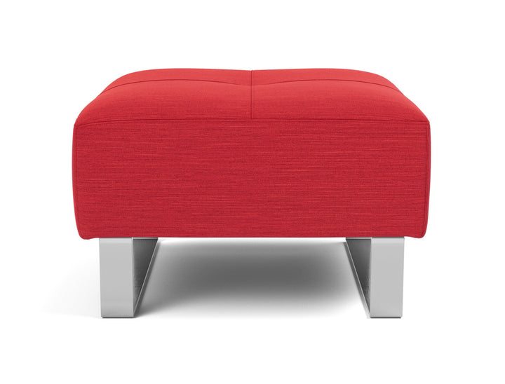 Taburet otoman Supremax/Cassius D.E.L. 65x65cm, tesatura la alegere #material_511-elegance-red