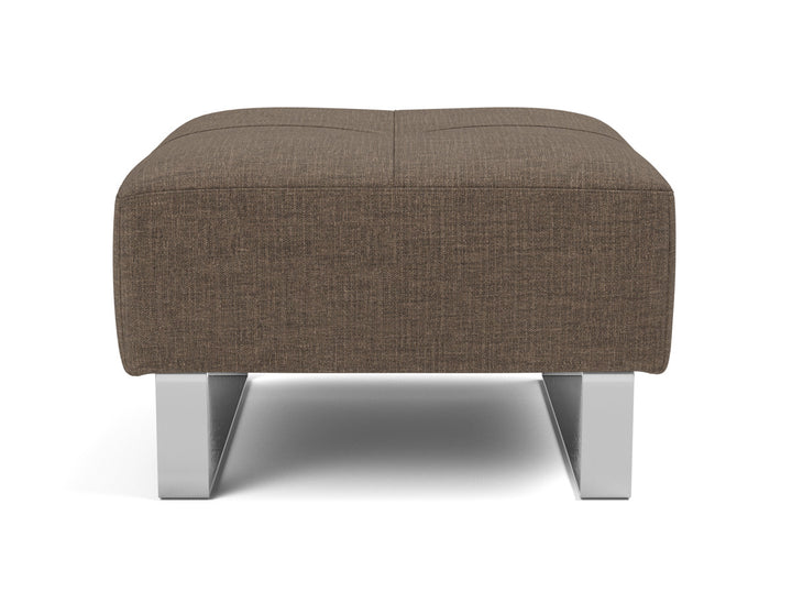 Taburet otoman Supremax/Cassius D.E.L. 65x65cm, tesatura la alegere #material_411-esina-cedar-brown
