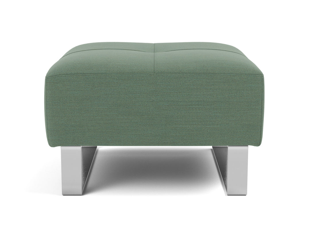 Taburet otoman Supremax/Cassius D.E.L. 65x65cm, tesatura la alegere #material_518-elegance-green