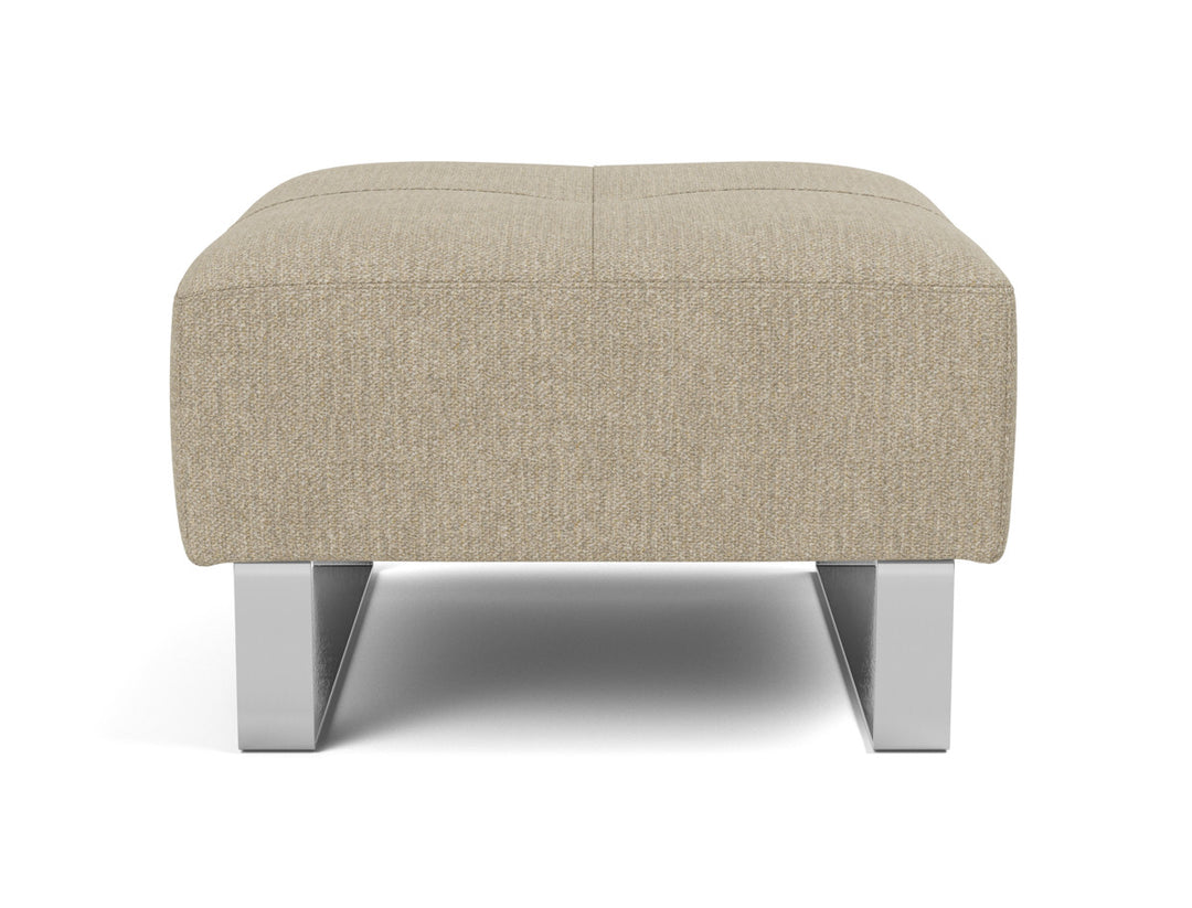 Taburet otoman Supremax/Cassius D.E.L. 65x65cm, tesatura la alegere #material_356-taura-sand