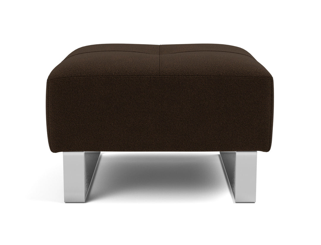 Taburet otoman Supremax/Cassius D.E.L. 65x65cm, tesatura la alegere #material_358-taura-chocco