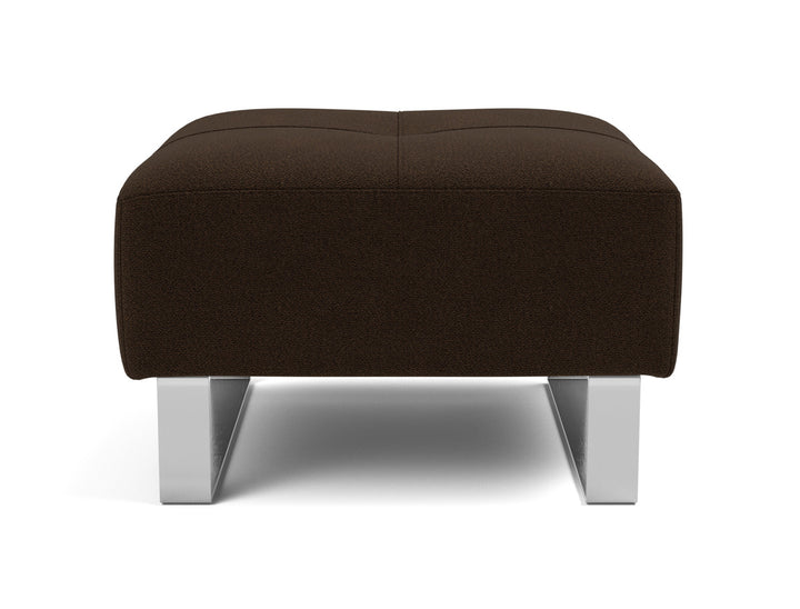 Taburet otoman Supremax/Cassius D.E.L. 65x65cm, tesatura la alegere #material_358-taura-chocco