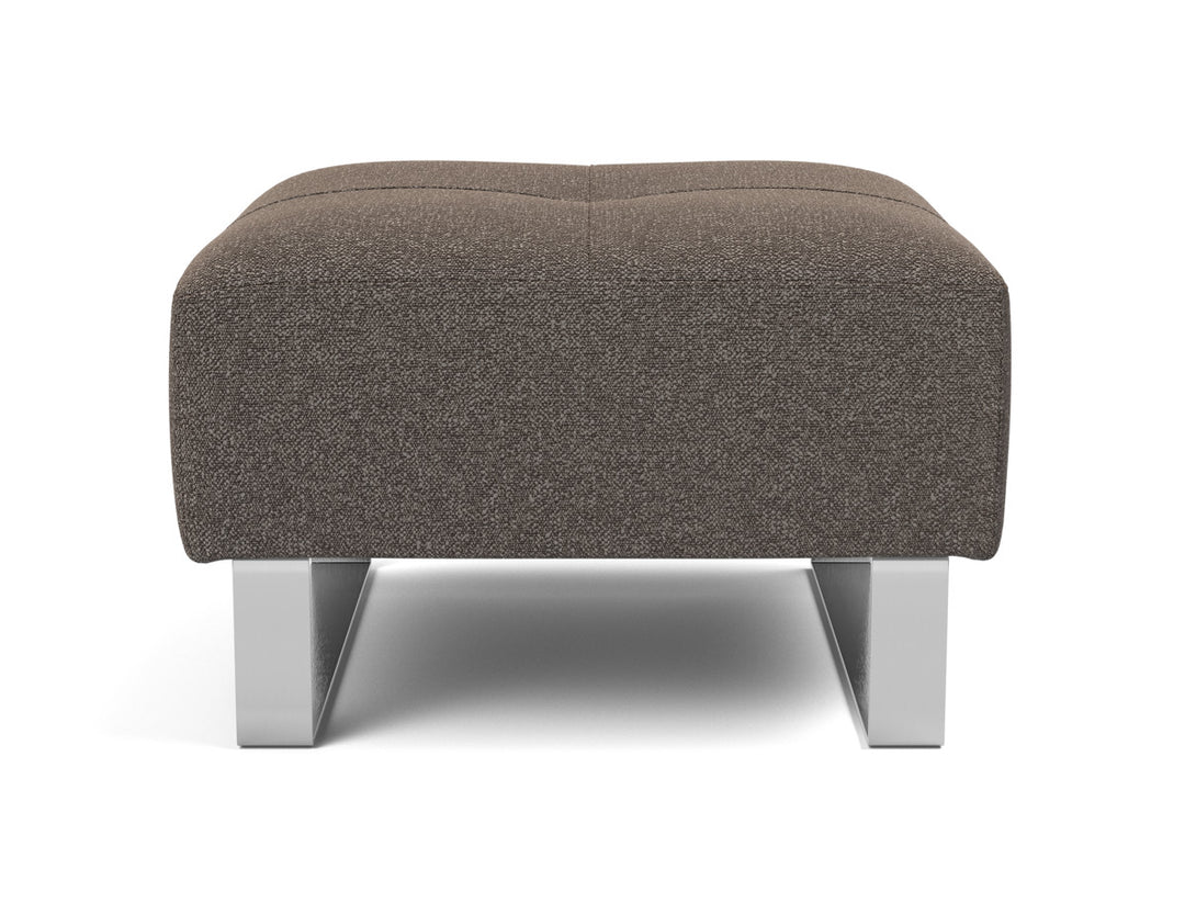 Taburet otoman Supremax/Cassius D.E.L. 65x65cm, tesatura la alegere #material_530-boucl-taupe