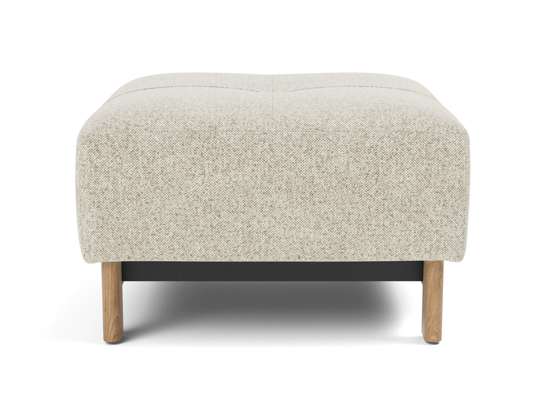 Taburet otoman Pyxis 65x65cm, tesatura la alegere #material_357-taura-off-white