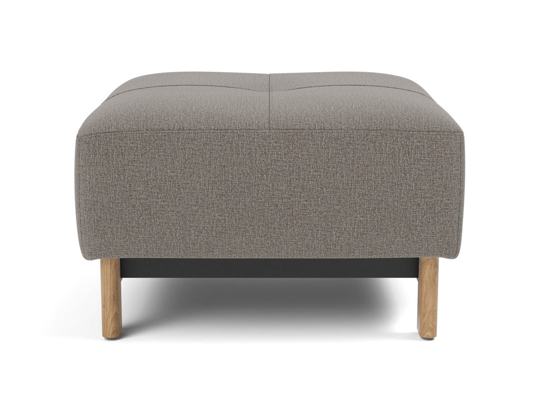 Taburet otoman Pyxis 65x65cm, tesatura la alegere #material_521-mixed-dance-grey
