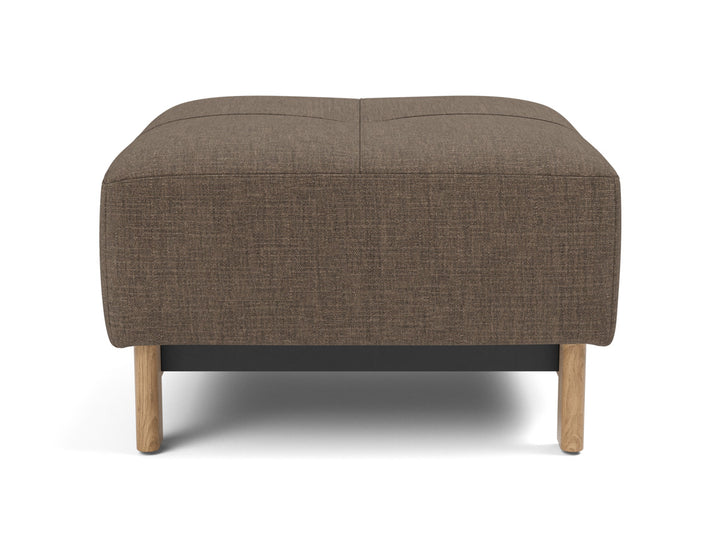 Taburet otoman Pyxis 65x65cm, tesatura la alegere #material_411-esina-cedar-brown