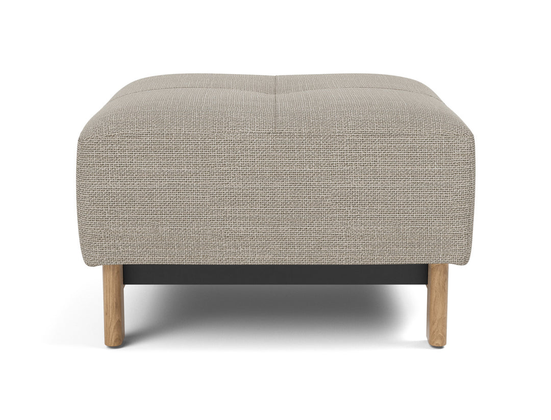 Taburet otoman Pyxis 65x65cm, tesatura la alegere #material_579-kenya-gravel