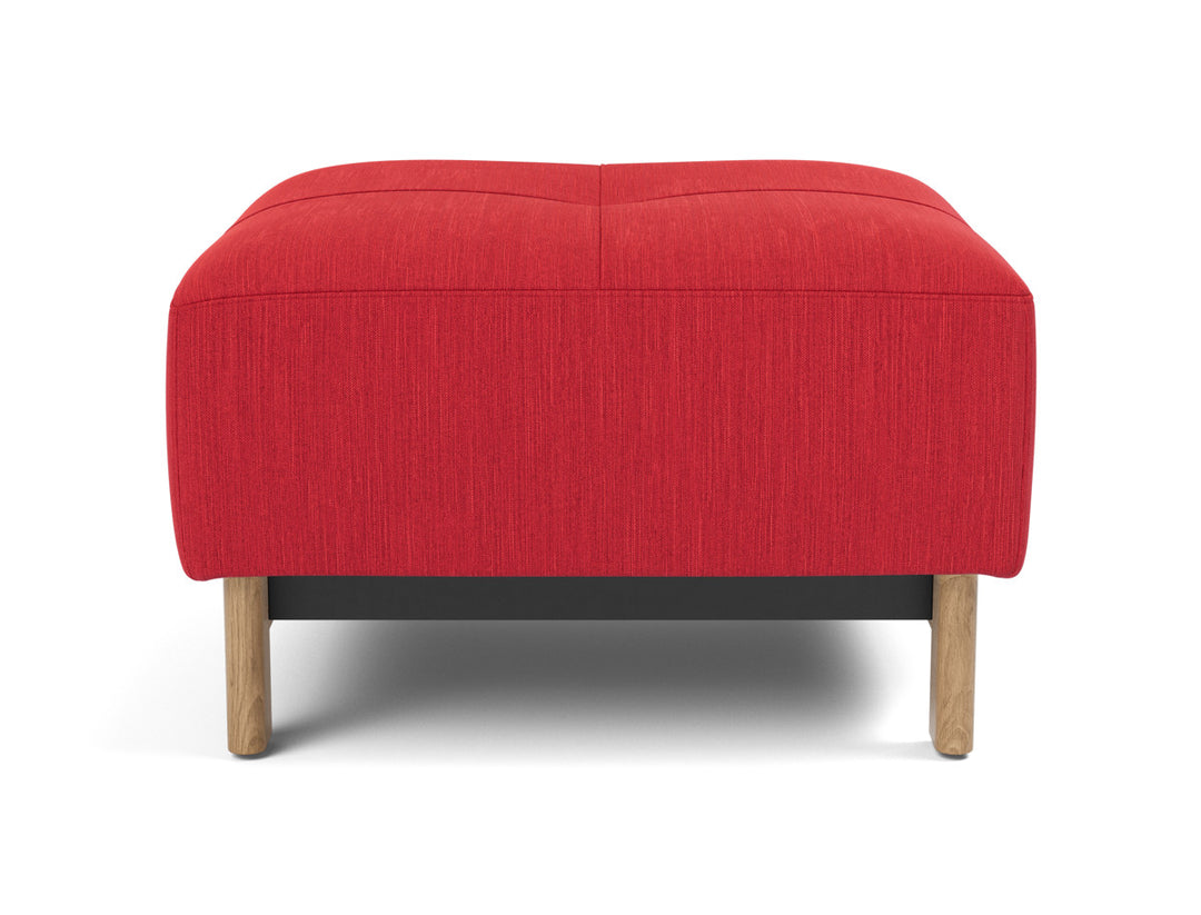 Taburet otoman Pyxis 65x65cm, tesatura la alegere #material_511-elegance-red