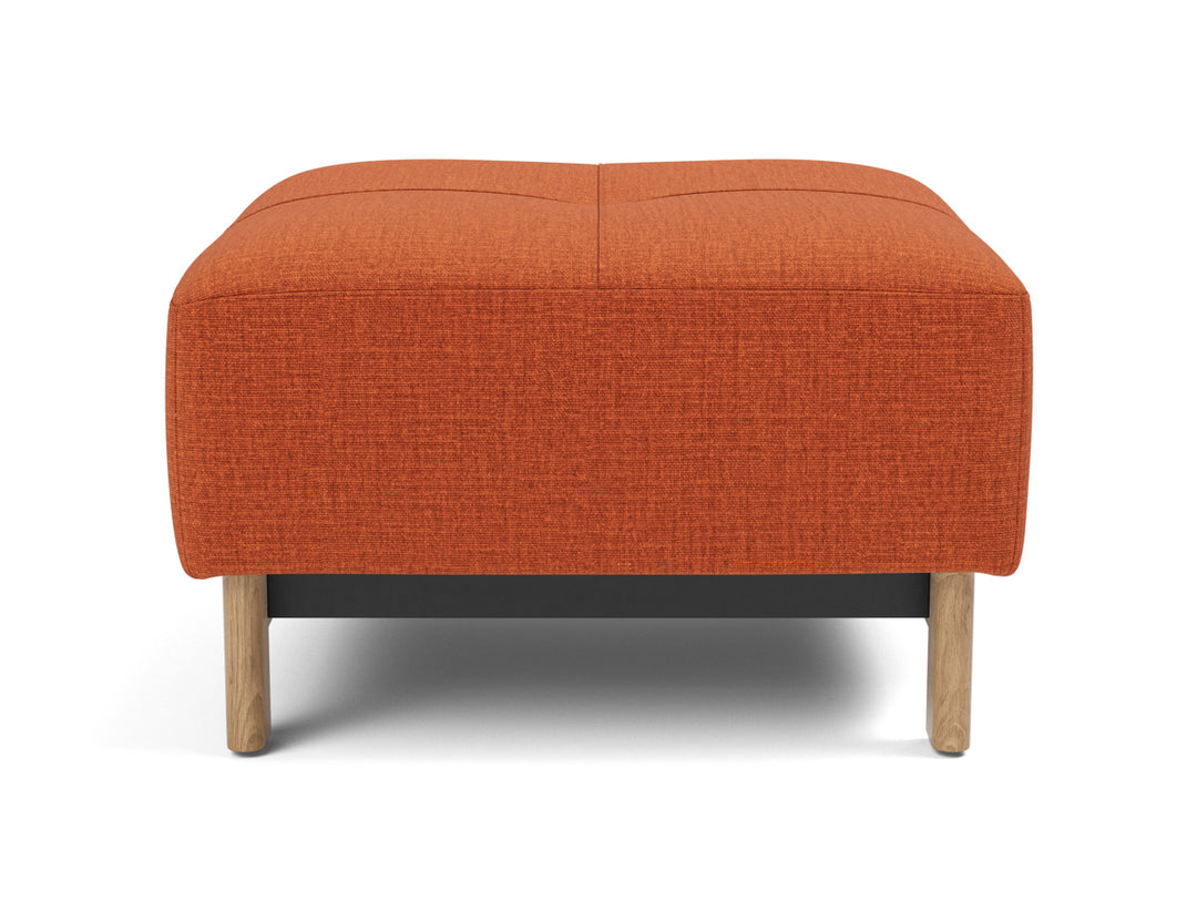 Taburet otoman Pyxis 65x65cm, tesatura la alegere #material_412-esina-rust-orange