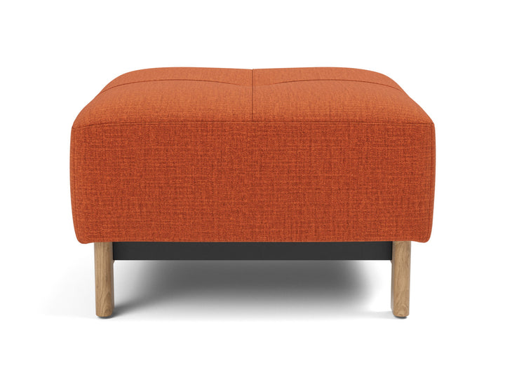 Taburet otoman Pyxis 65x65cm, tesatura la alegere #material_412-esina-rust-orange