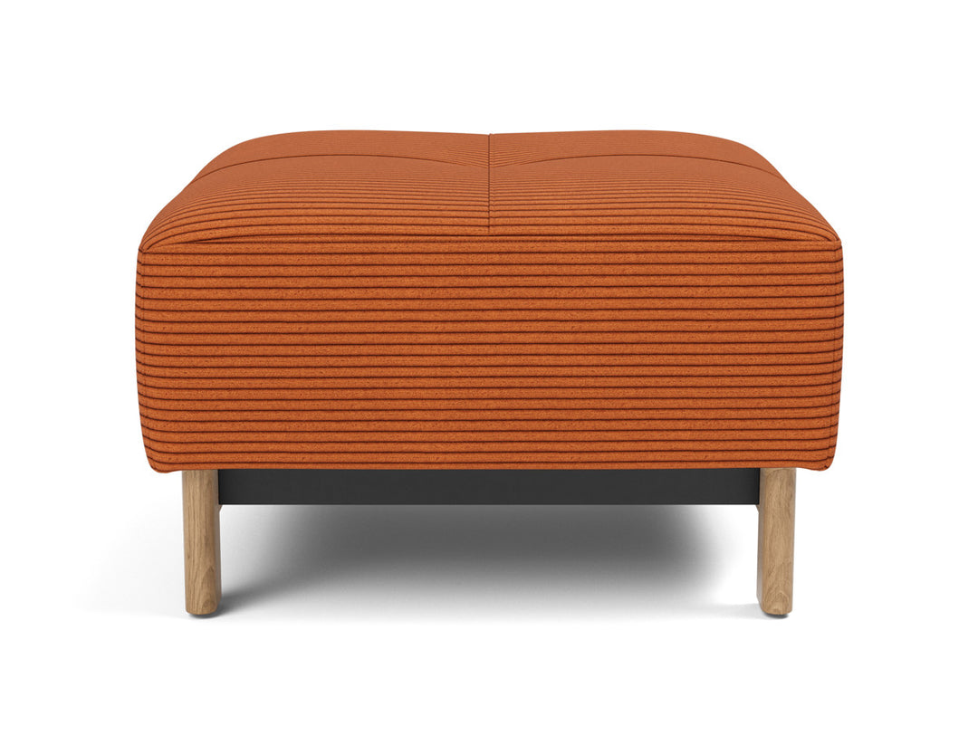 Taburet otoman Pyxis 65x65cm, tesatura la alegere #material_595-corduroy-burnt-orange