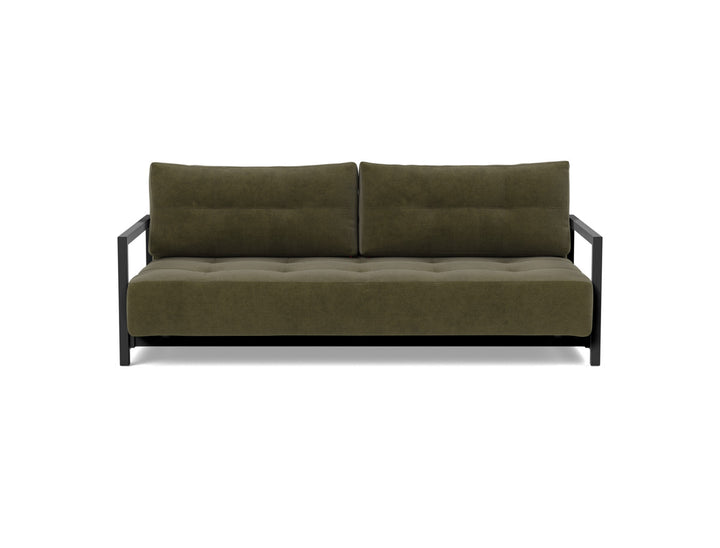 Canapea extensibila Bifrost 155x200cm, tesatura la alegere #material_316-cordufine-pine-green