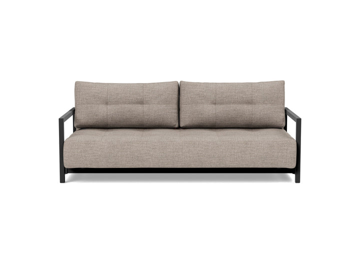 Canapea extensibila Bifrost 155x200cm, tesatura la alegere #material_472-yuveno-warm-grey