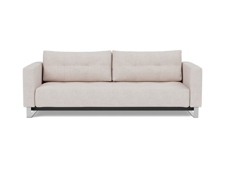 Canapea extensibila Cassius D.E.L. 155x200cm, tesatura la alegere #material_300-weda-sand