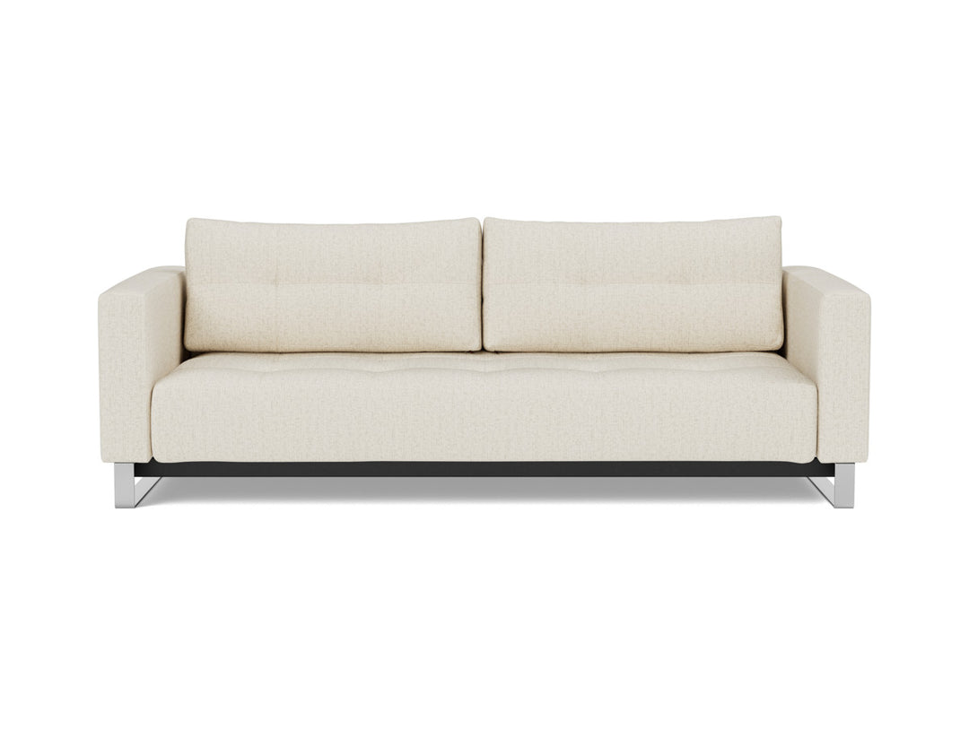 Canapea extensibila Cassius D.E.L. 155x200cm, tesatura la alegere #material_531-boucl-off-white