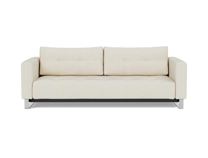 Canapea extensibila Cassius D.E.L. 155x200cm, tesatura la alegere #material_531-boucl-off-white