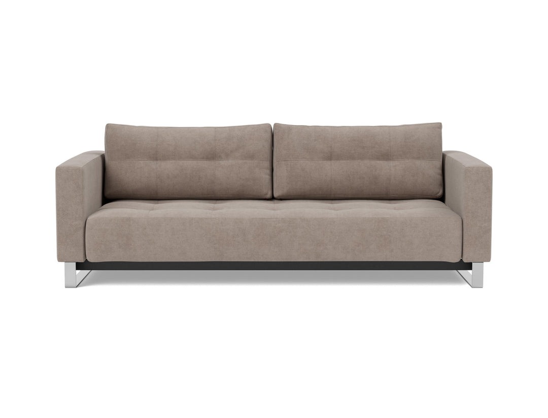 Canapea extensibila Cassius D.E.L. 155x200cm, tesatura la alegere #material_318-cordufine-beige