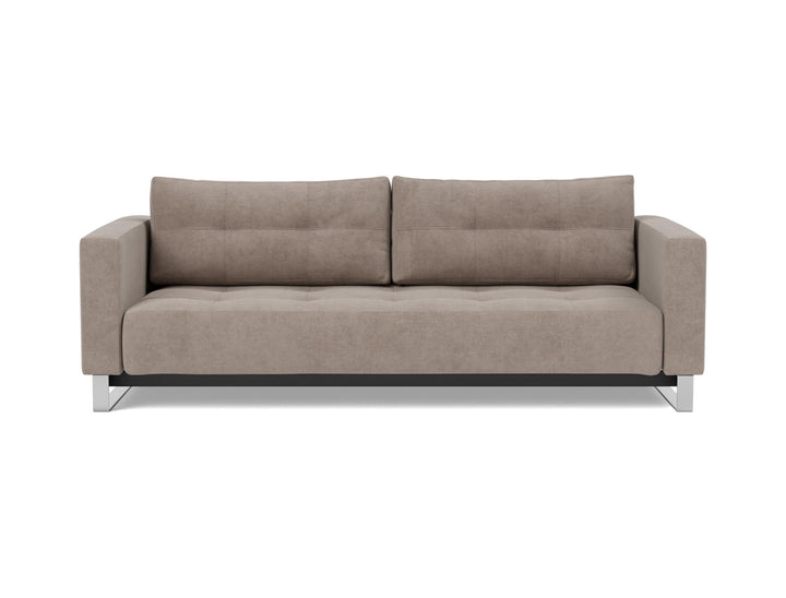 Canapea extensibila Cassius D.E.L. 155x200cm, tesatura la alegere #material_318-cordufine-beige