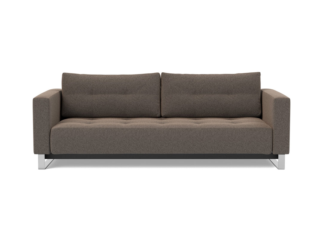 Canapea extensibila Cassius D.E.L. 155x200cm, tesatura la alegere #material_530-boucl-taupe