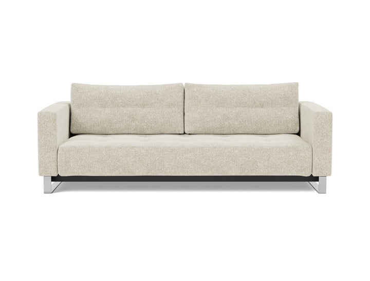 Canapea extensibila Cassius D.E.L. 155x200cm, tesatura la alegere #material_357-taura-off-white