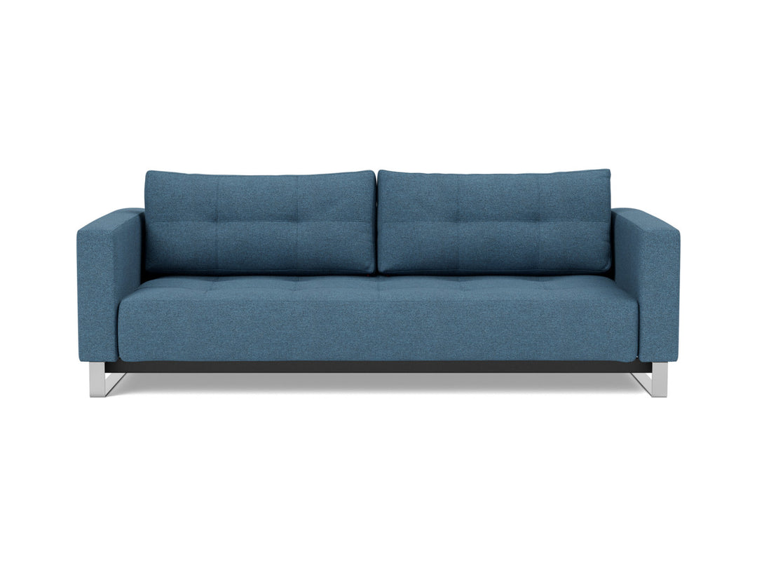 Canapea extensibila Cassius D.E.L. 155x200cm, tesatura la alegere #material_302-weda-blue