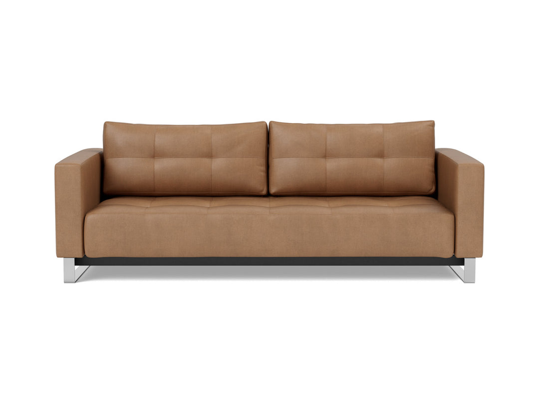 Canapea extensibila Cassius D.E.L. 155x200cm, tesatura la alegere #material_551-faunal-brown