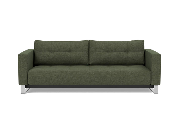 Canapea extensibila Cassius D.E.L. 155x200cm, tesatura la alegere #material_353-taura-forest