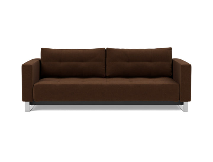 Canapea extensibila Cassius D.E.L. 155x200cm, tesatura la alegere #material_359-taura-cappuccino