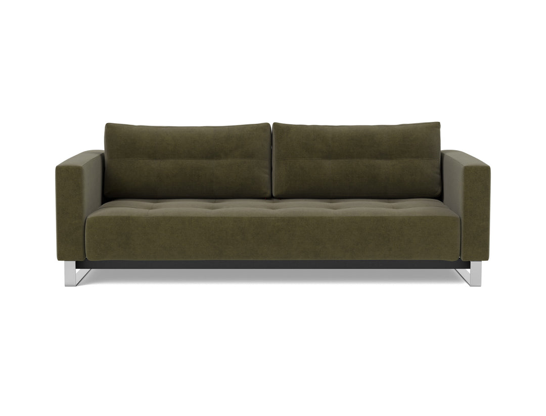 Canapea extensibila Cassius D.E.L. 155x200cm, tesatura la alegere #material_316-cordufine-pine-green