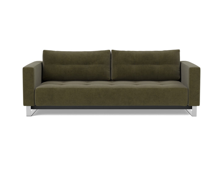 Canapea extensibila Cassius D.E.L. 155x200cm, tesatura la alegere #material_316-cordufine-pine-green