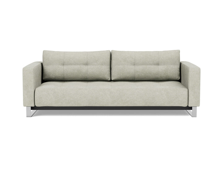 Canapea extensibila Cassius D.E.L. 155x200cm, tesatura la alegere #material_280-avella-sand