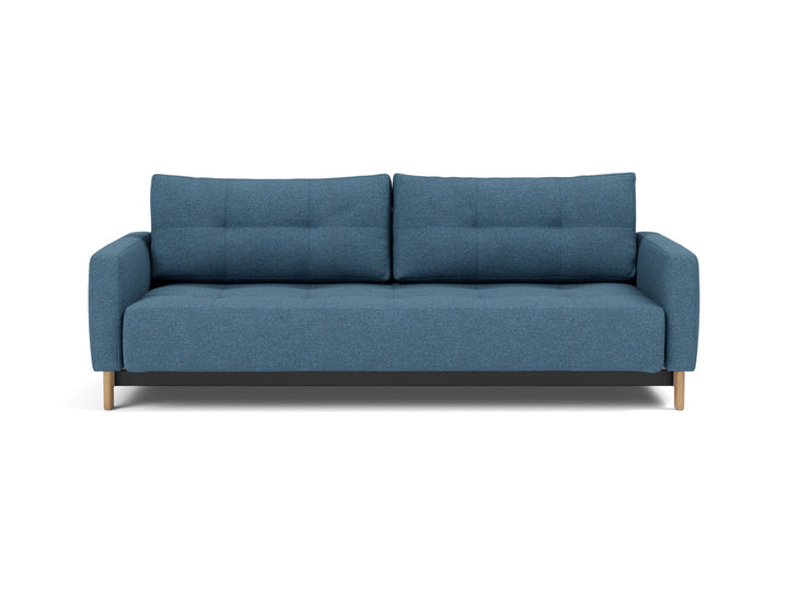 Canapea extensibila Pyxis D.E.L. 155x200cm, tesatura la alegere #material_302-weda-blue